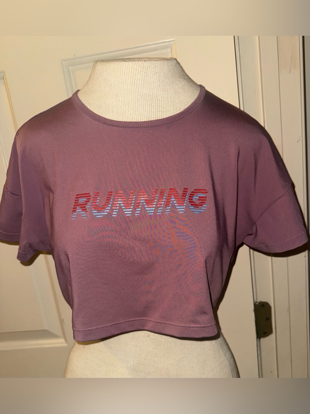 SHEIN RUNNING Crop Tee size M